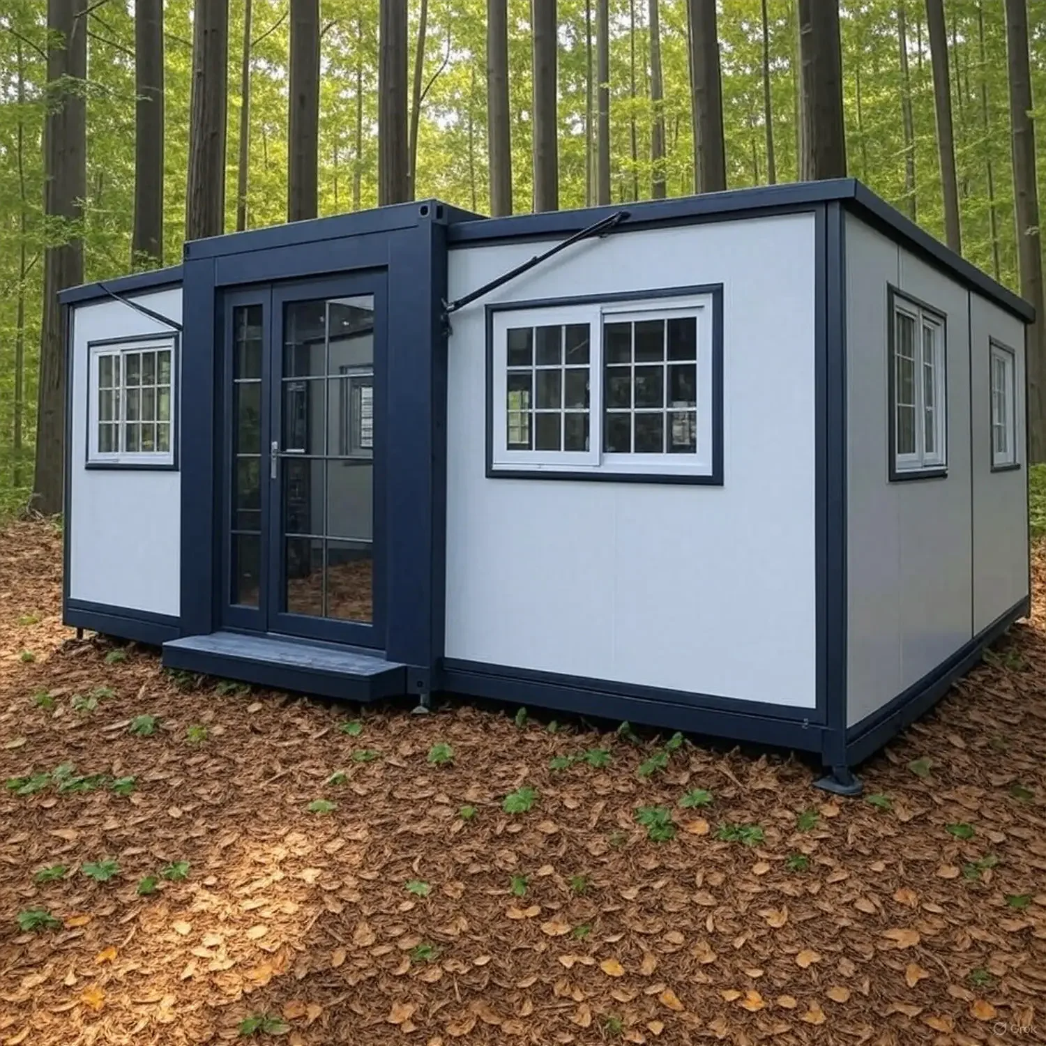 Sustainable Living Home - Casa Container Moderna de 20 pés,