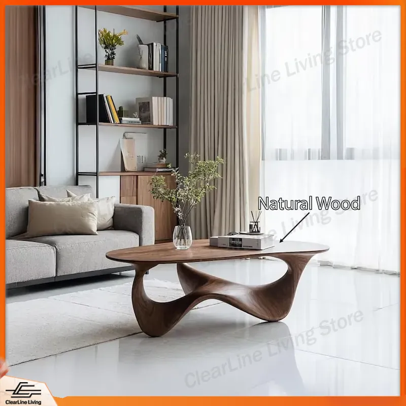 Mesa de Café Moderna em Madeir - Sustainable Living Home avaliação e preço